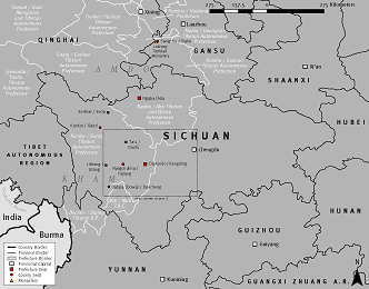 Sichuan Province and Surrounding Areas