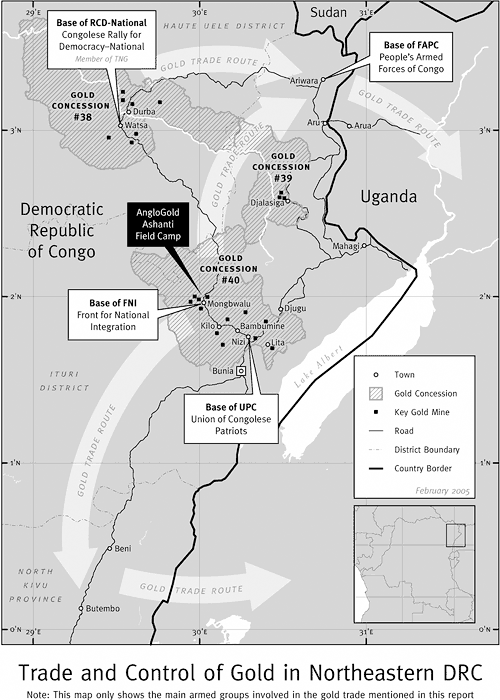 Trade and Control of Gold in Northeastern DRC