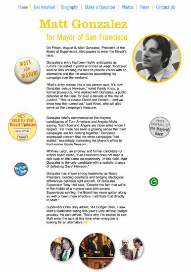 Home page