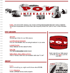 POV home page